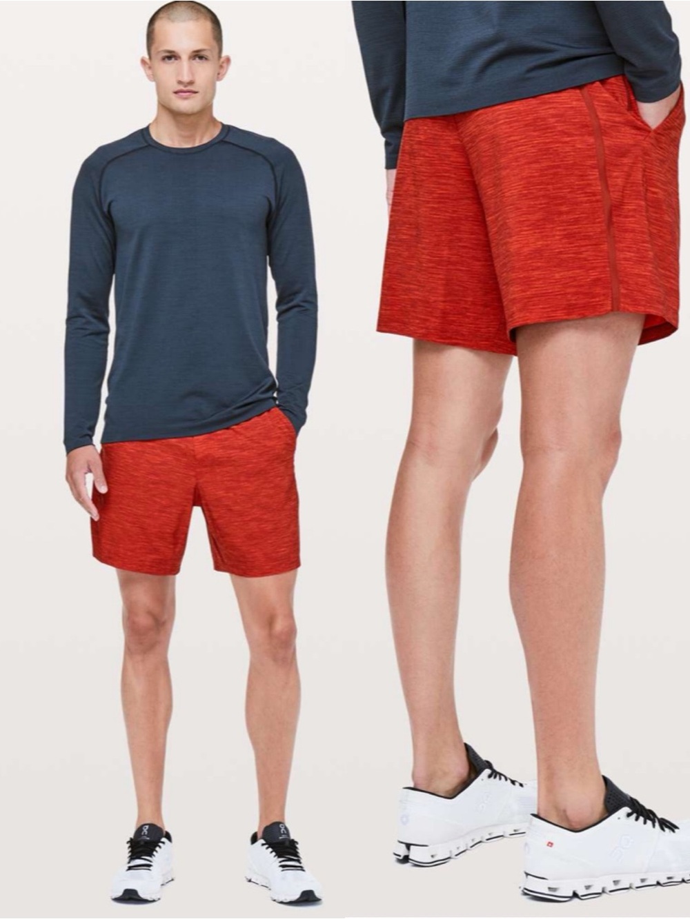 Lululemon Pace Breaker Short *Linerless 7" Updated, M